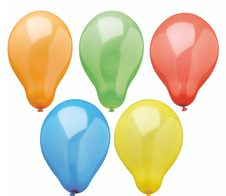 PAPSTAR Luftballons farbsortiert - 100 Stück