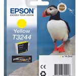 Epson Original T3244 Druckerpatrone gelb 14ml (C13T32444010)