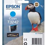 Epson Original T3242 Druckerpatrone cyan 14ml (C13T32424010)