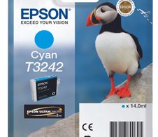 Epson Original T3242 Druckerpatrone cyan 14ml (C13T32424010)