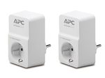 APC PM1W-GR 2er Set Essential SurgeArrest 1 Ausgang, 230 V
