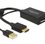 DeLOCK Adapter HDMI-A zu DisplayPort 1.2