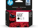 HP Original 651 Druckerpatrone - schwarz (C2P10AE#BHK)