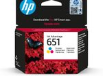 HP Original 651 Druckerpatrone - cyan, magenta, gelb (C2P11AE#BHK)