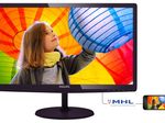 Philips Monitor E-line 227E6LDSD LCD-Display 54,6 cm (21,5") Kirschrot