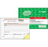 sigel Quittung für Kleinunternehmer ohne MwSt.-Ausweis - 2x30 Blatt