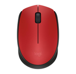 Logitech M171 Maus (kabellos, rot)