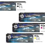 HP Original 913A Druckerpatronen - 4er Multipack (L0R95AE, F6T77AE, F6T78AE, F6T79AE)