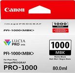 Canon Original PFI-1000MBK Druckerpatrone - schwarz matt (0545C001)