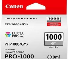 Canon Original PFI-1000GY Druckerpatrone - grau (0552C001)