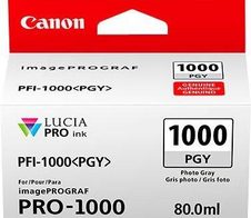 Canon Original PFI-1000PGY Druckerpatrone - fotograu (0553C001)
