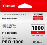 Canon Original PFI-1000R Druckerpatrone - rot (0554C001)