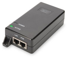 DIGITUS Gigabit Ethernet PoE+ Injector 802.3at 30W