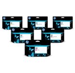 HP Original 72 Druckerpatronen - 6er Multipack
