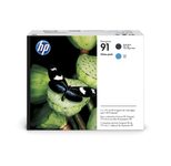 HP Original 91 Druckkopf schwarz matt cyan 24ml (C9460A)