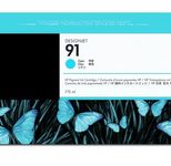 HP Original 91 Druckerpatrone cyan 775ml (C9467A)