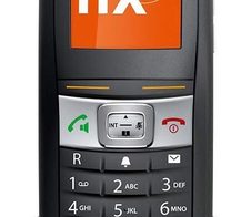 Gigaset E630HX Mobilteil IP65 mit Ladeschale - schwarz