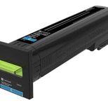 Lexmark Original Toner - cyan (72K20C0) für CS820de/dtfe/dte, CX820de/dtfe, CX825de/dte/dtfe