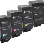 Lexmark Original Toner - 4er Multipack für CS720de/dte, CS725de/dte, CX725de/dhe/dthe