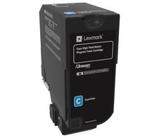 Lexmark Original Toner - cyan (74C2HC0) für CS725de/dte