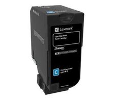 Lexmark Original Toner Standard Variante - CX725 cyan 16.000 Seiten (84C0H20)