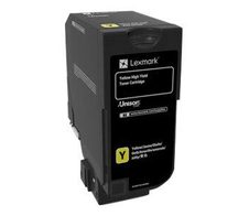 Lexmark Original Toner Standard Variante - CX725 gelb 16.000 Seiten (84C0H40)