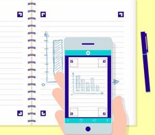 OXFORD Collegeblock Schule Lineatur 27 DIN A4 liniert mit Innen- und Außenrand