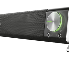 Trust Asto Soundbar-Lautsprecher für PC und TV-Gerät - Schwarz