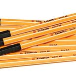 STABILO Fineliner point 88 - 10 Stück - schwarz