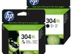HP Original 304XL Druckerpatronen - Multipack (N9K08AE+N9K07A)