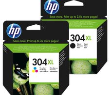 HP Original 304XL Druckerpatronen - Multipack (N9K08AE+N9K07A)