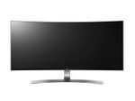 LG Monitor 34UC98-W LED-Display 86,36 cm (34") Curved Design weiß/silber
