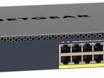 Netgear M4300-28G-PoE+ (GSM4328PA) 24-Port Gigabit PoE+ Stapelbarer Managed Switch mit 4 10G Ports (550W PSU)
