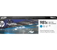 HP Original 981X Druckerpatrone cyan 10.000 Seiten (L0R09A)