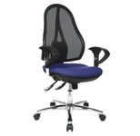 Topstar Bürostuhl Open Point SY Deluxe, OP290U G26 blau, schwarz