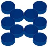 MAUL Magnete blau Ø 3,4 x 1,4 cm - 10 Stück