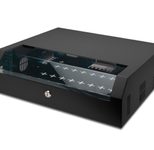 Digitus 3HE 19"-Wandgehäuse SOHO Slim rotierbar RAL 7035 grau