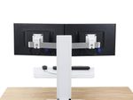 Ergotron WorkFit-SR Dual Steh-Sitz-Arbeitsplatz für 2 Bildschirme bis 60,96 cm (24")