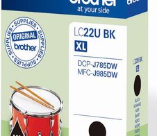 Brother Original LC-22UBK Druckerpatrone schwarz 2.400 Seiten (LC22UBK)