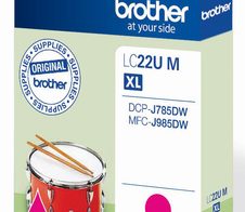 Brother Original LC-22UM Druckerpatrone magenta 1.200 Seiten (LC22UM)