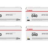 Canon Original Toner 040 4er-Set schwarz, cyan, magenta, gelb (OP0460C001)
