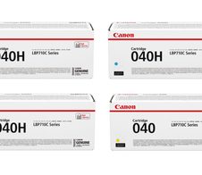 Canon Original Toner 040H 4er-Set schwarz, cyan, magenta, gelb (OP0461C001)