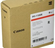 Canon Original PFI-1100R Druckerpatrone - rot (0858C001)