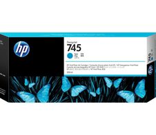 HP Original 745 Druckerpatrone - cyan (F9K03A)