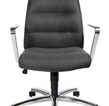 Topstar Chairman 70 Chefsessel anthrazit, Gestell chrom