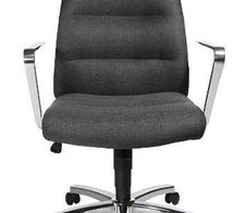 Topstar Chairman 70 Chefsessel anthrazit, Gestell chrom