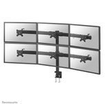 Neomounts FPMA-D700D6 Tischhalterung für sechs Flachbildschirme bis 27" (69 cm).