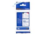 Brother TZeFA4 Textilband blau auf weiß Rolle (1,8 cm x 3 m)
