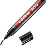 edding 300 Permanentmarker 1,5 - 3,0 mm - schwarz - 10 Stück