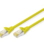 Digitus Patch-Kabel RJ-45 (M) zu RJ-45 (M) 0.25m Kupfer S/FTP Cat 6a gelb